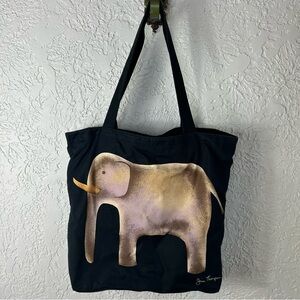 Jim Thompson x Vintage Thai Exclusive Jim Thompson Elephant Graphic Tote Bag